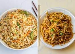 Chow Mein dan Lo Mein: 