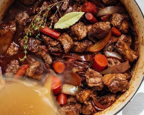 Beef Bourguignon: